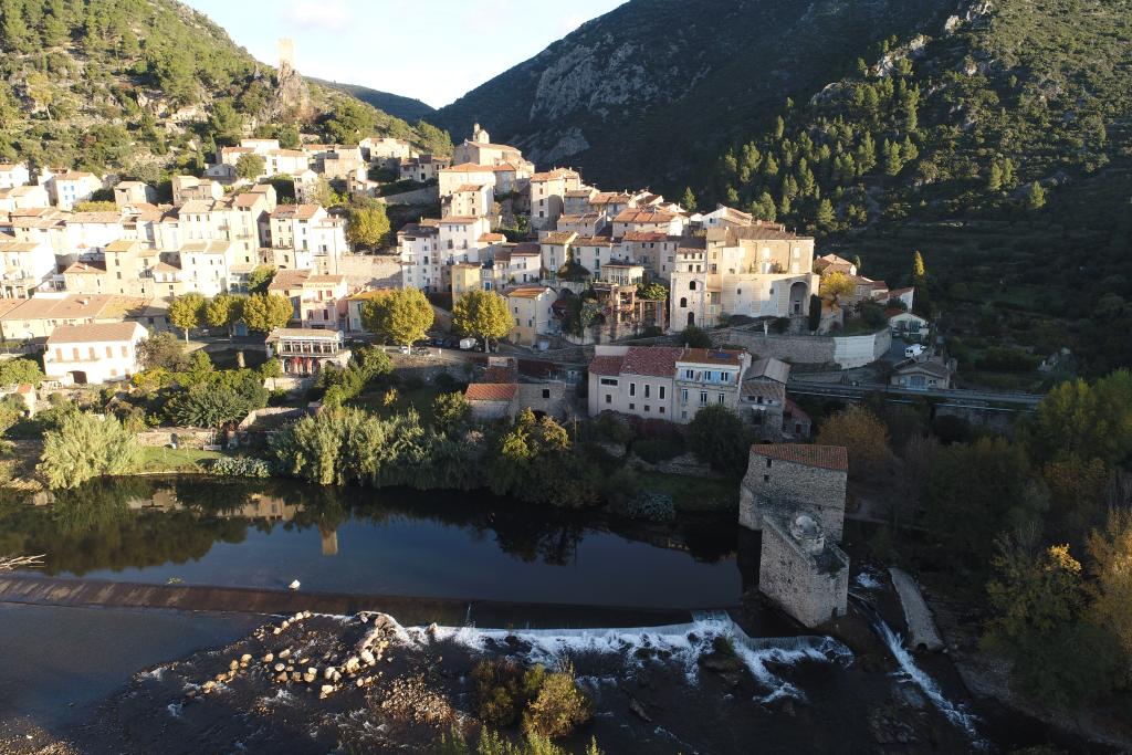 moulins du village de Roquebrun
