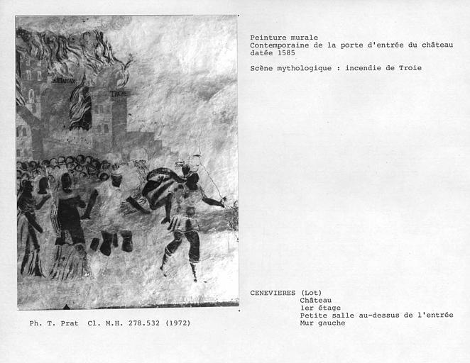 peinture monumentale du cabinet d'alchimie