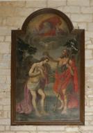 tableau : le Baptême du Christ