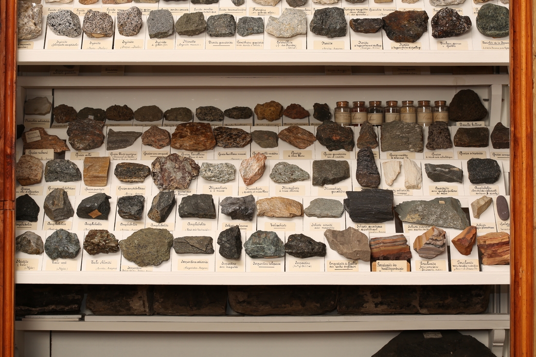 collection de minéralogie