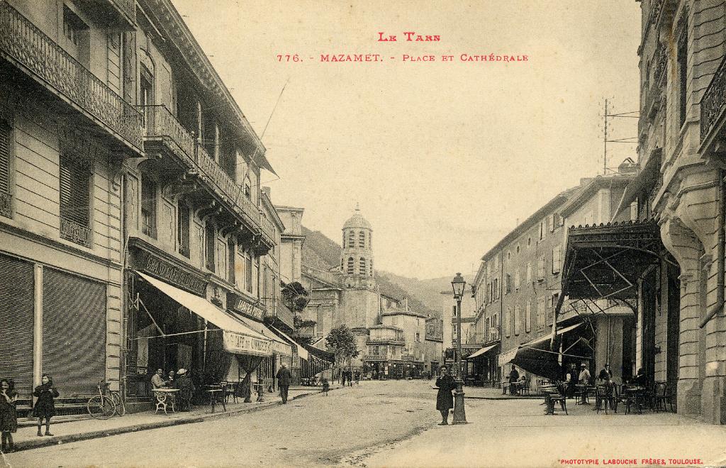 Hôtel de la chambre de commerce de Mazamet , banque