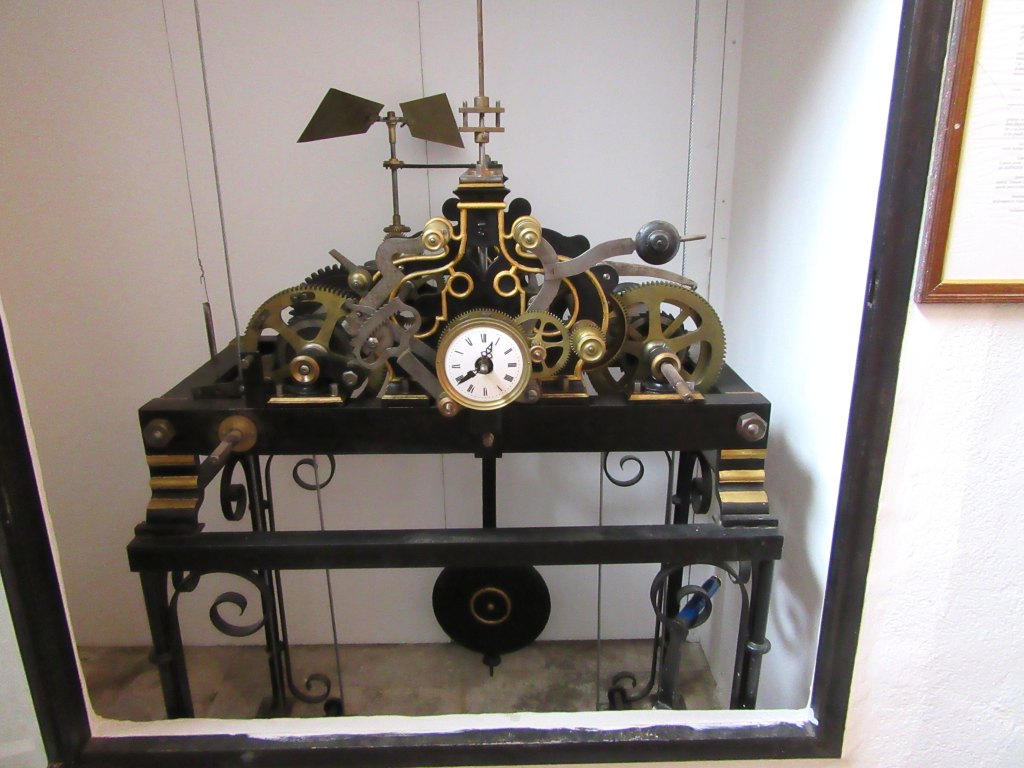 mécanisme d'horloge
