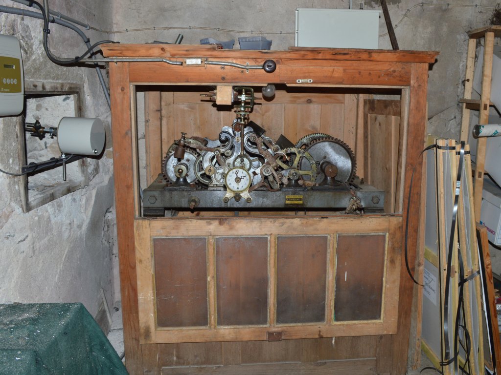 mécanisme d'horloge