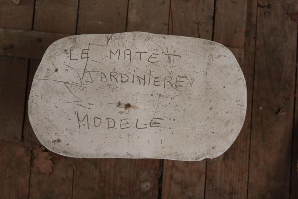 modèle et moule industriel de jardinière festonnée