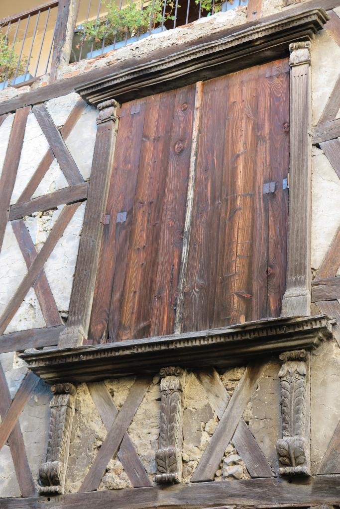 Maison à pans de bois