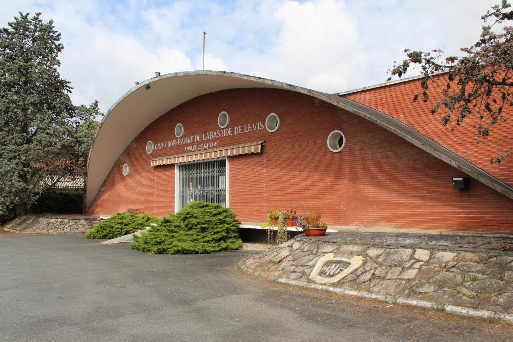 coopérative vinicole, cave coopérative du mousseux naturel de Gaillac, actuellement boutique