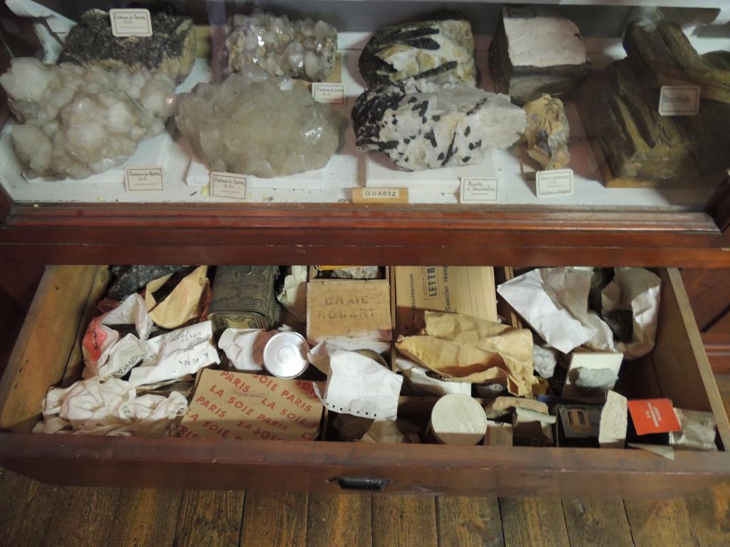 collection de minéralogie