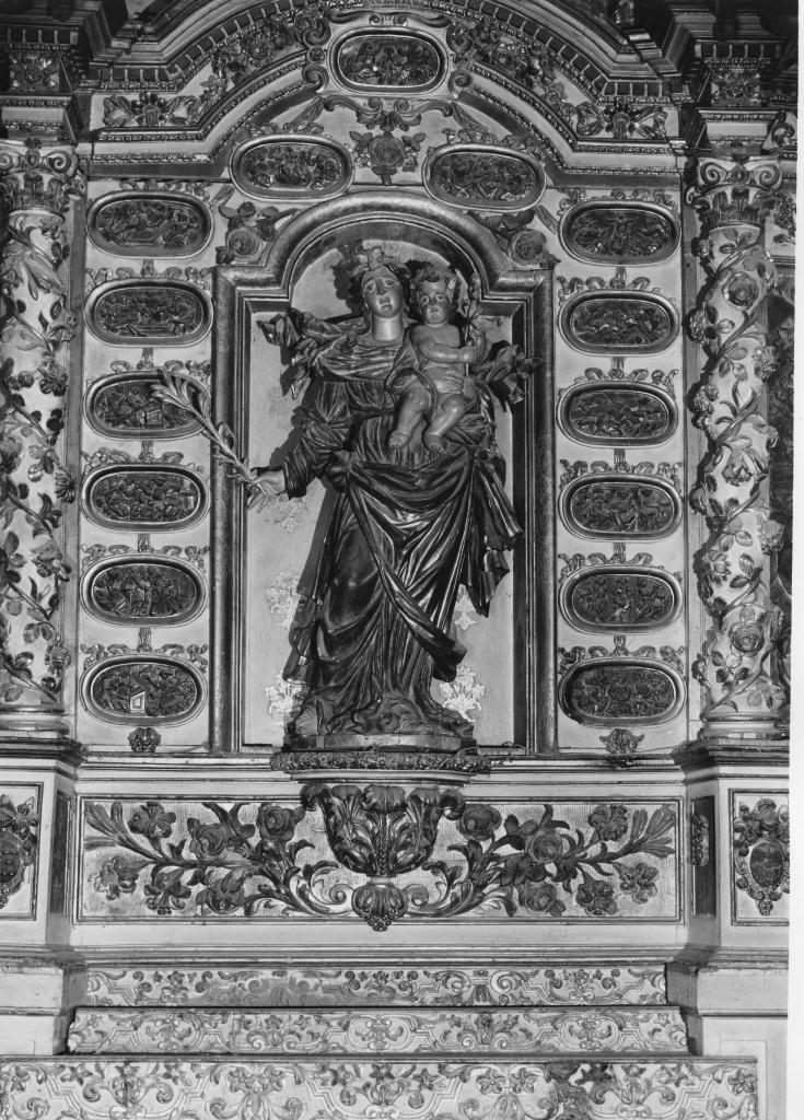 ensemble du retable du Rosaire