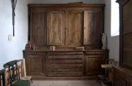 meuble de sacristie, de style Louis-Philippe