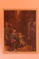 tableau et son cadre : La Délivrance de saint Pierre par un ange