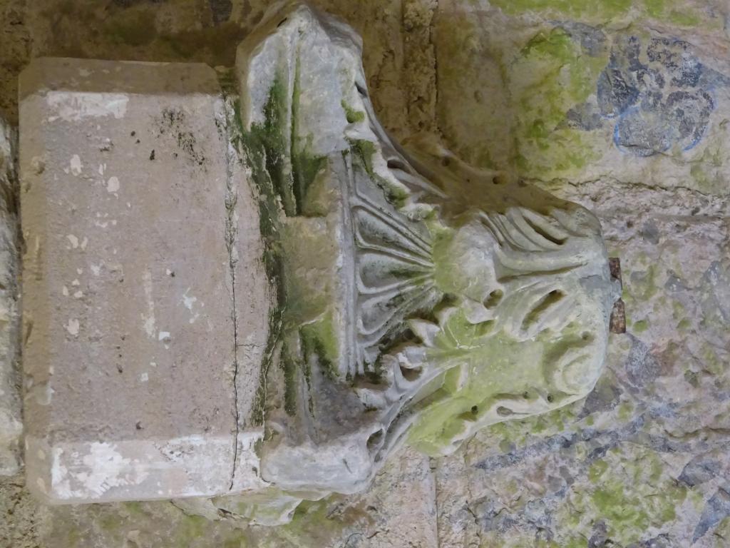 décor autour de la Vierge à l'enfant, galerie orientale du cloître