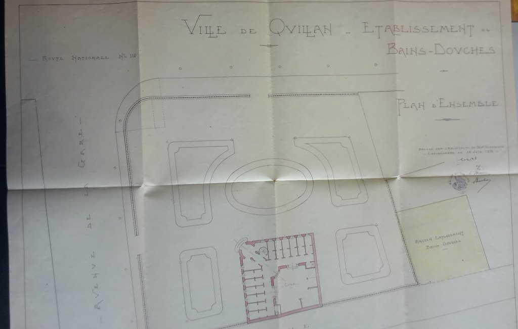 bains douches, actuellement syndicat d'initiative