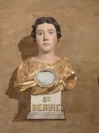 buste-reliquaire : Saint Bénigne de Dijon