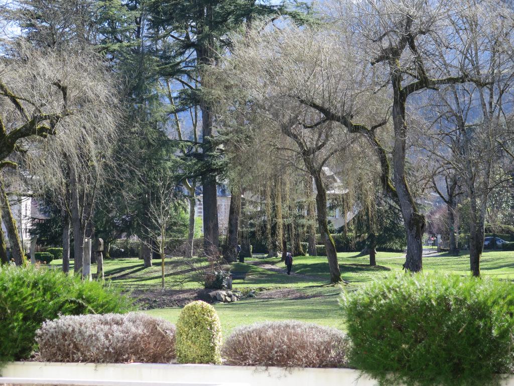 jardin d'agrément, jardin public dit parc thermal d'Argelès-Gazost
