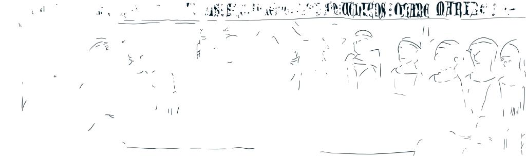 peintures monumentales de l'enfeu
