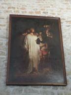 tableau : Le baiser de Judas et son cadre