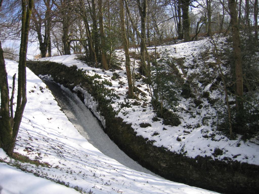 Canal du Midi , tunnel des Cammazes appelé aussi Percée des Cammazes ou Voûte de Vauban
