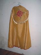 chape, étole de clerc, voile huméral dorée 1