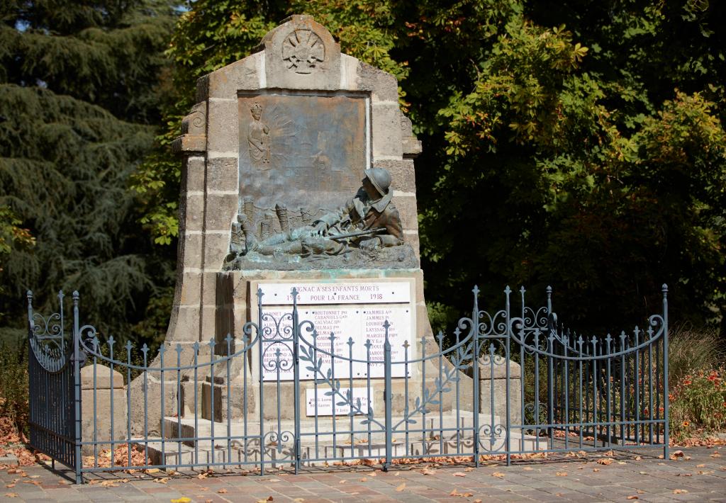 monument aux morts de la guerre de 1914-1918 et de la guerre de 1939-1945