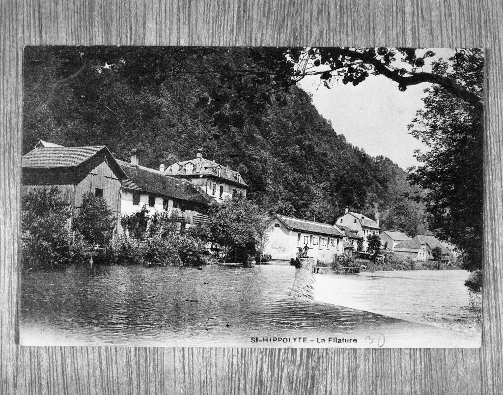 moulin à blé, usine de colles, filature et moulinerie de soie, puis tannerie Jean Soulier