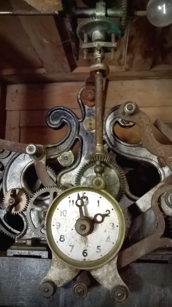 mécanisme d'horloge