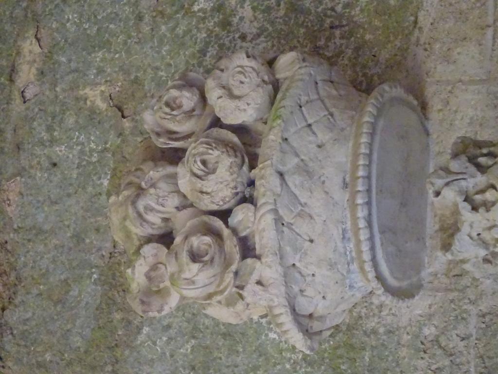décor autour de la Vierge à l'enfant, galerie orientale du cloître