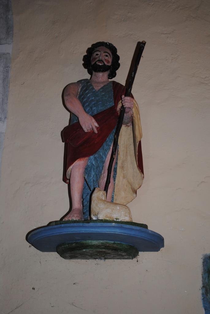 statue (statuette) : Saint Jean Baptiste (1)