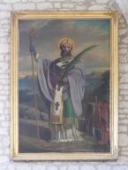 tableau et son cadre : Saint Cyprien