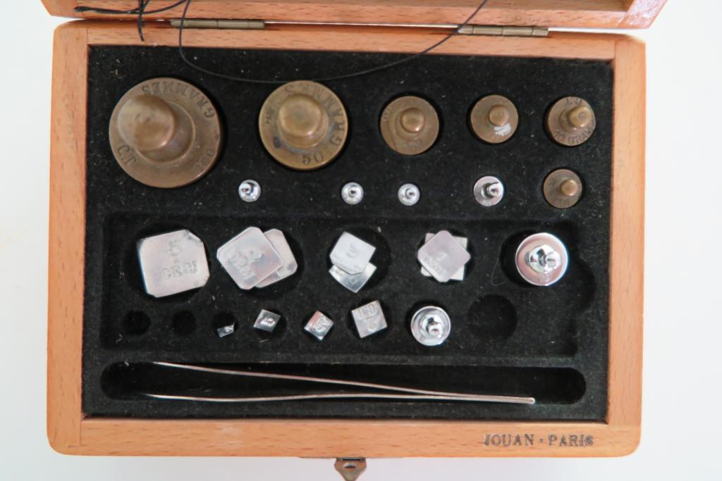 collection d'objets de physique