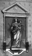 statue (d'applique, petite nature) : Vierge à l'Enfant