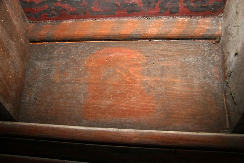 plafond peint de la maison Sibra