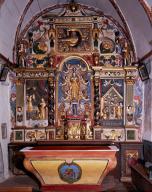 Ensemble du maître-autel (retable, tabernacle)