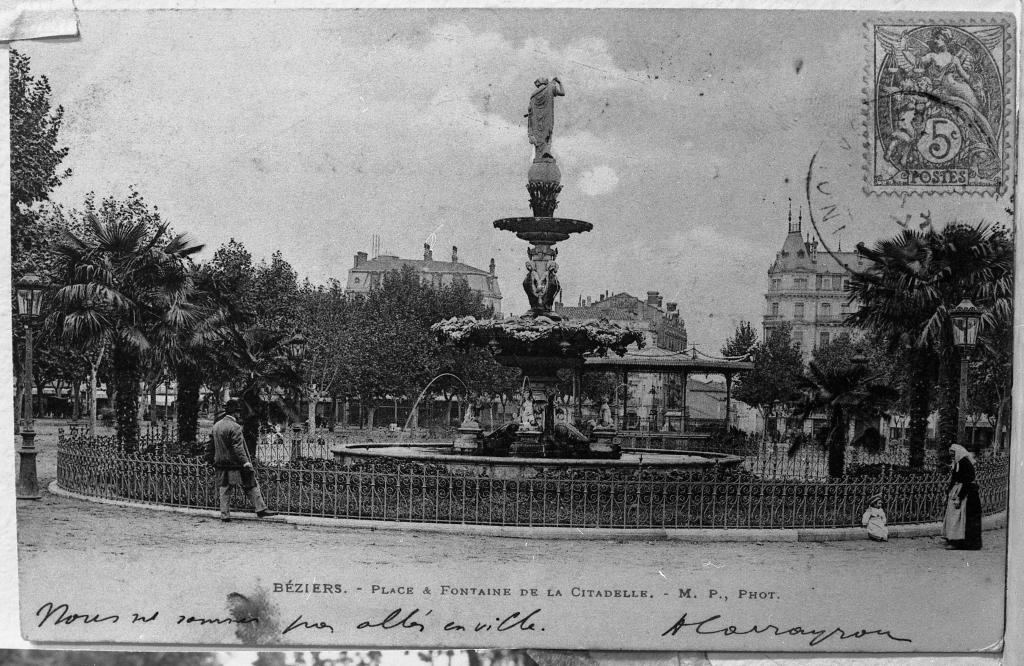 fontaine monumentale, de la victoire