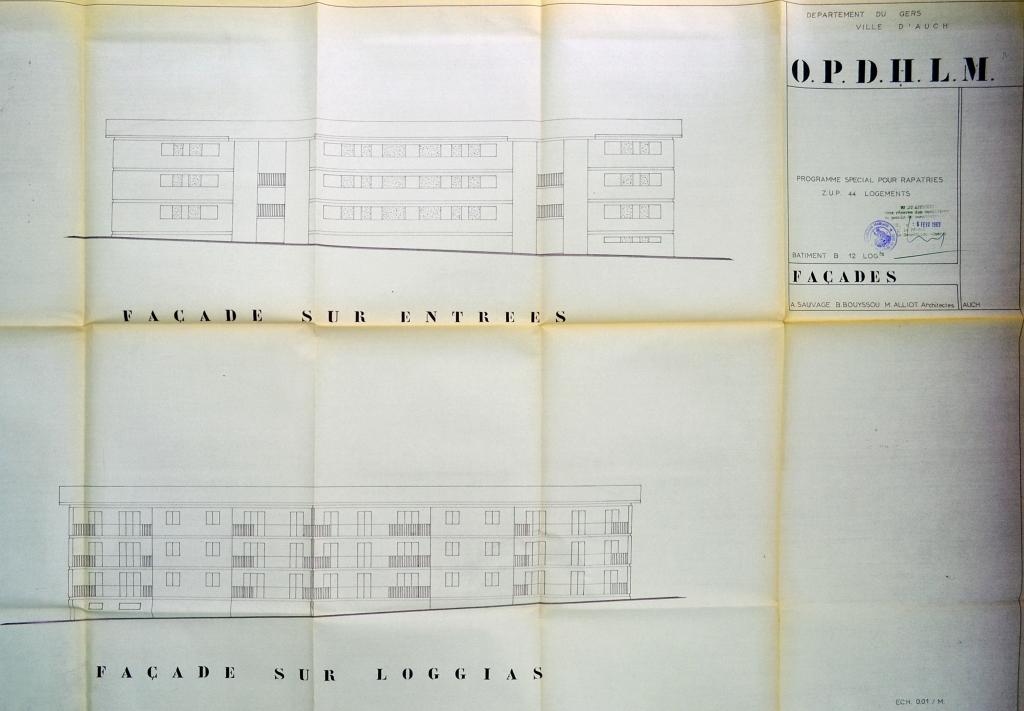 ensemble de 44 logements programme Rapatriés