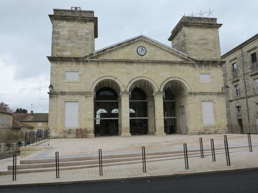 marché couvert : halle