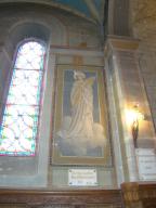peinture monumentale : Les martyres de sainte Philomène et le curé d'Ars