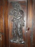bas-relief : Evangéliste (?)