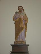 groupe sculpté : Saint Joseph et l'Enfant Jésus