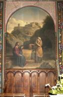 tableau et son cadre : La Samaritaine