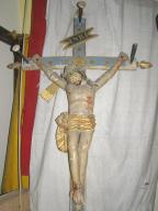 croix de confrérie : Christ en croix