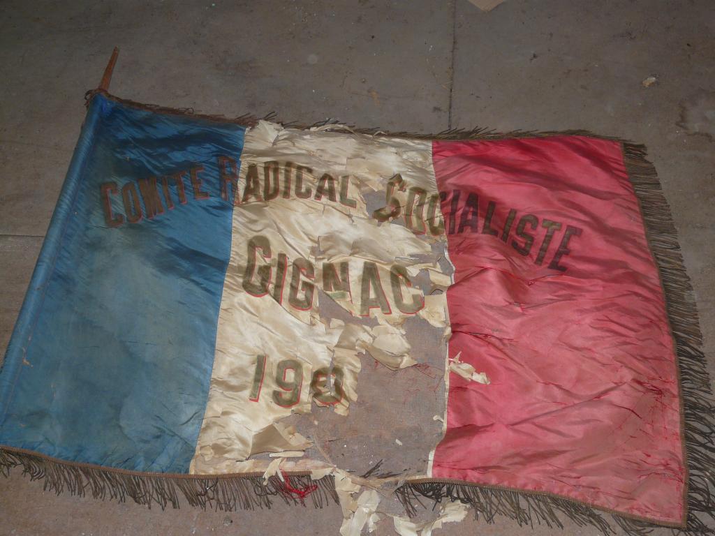 drapeau français : Comité Radical Socialiste de Gignac